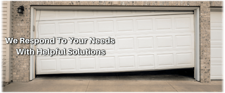 Garage Door Off Track In Katy TX